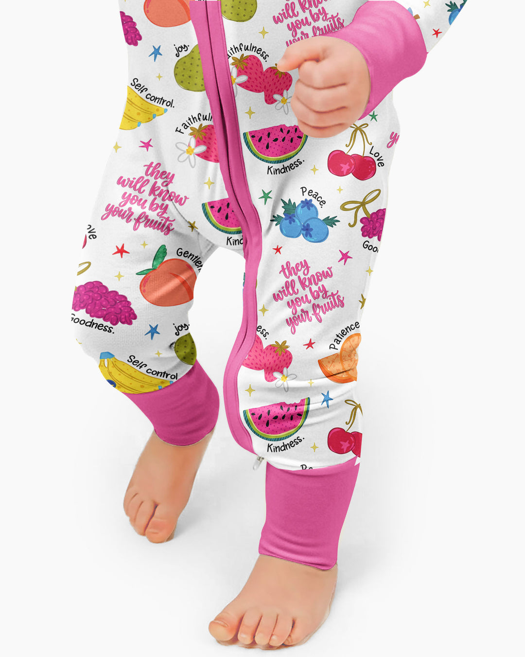 Gerippte Babykleidung mit individuellem Foto - Weich &amp; Skizzenhaft
