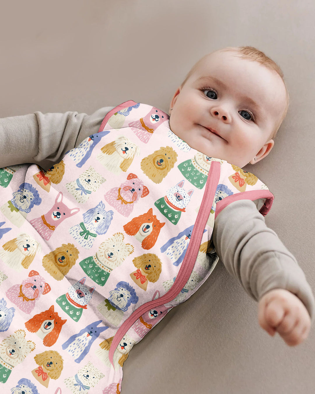 Puppy Portrait Bamboo Sleep Bag