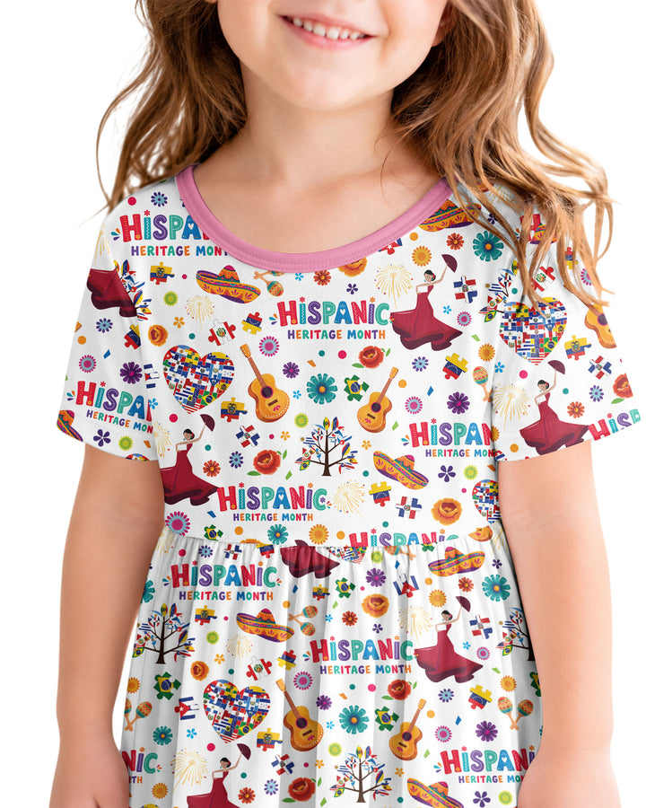 Vorlage Bambus Twirl Kleid
