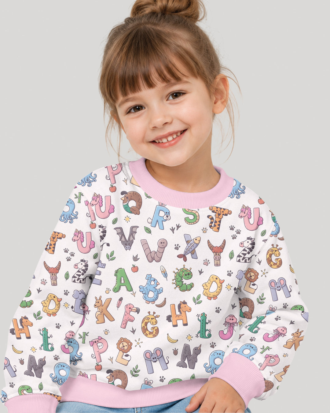 Ramadan Mubarak Bambus Rundhals-Sweatshirt