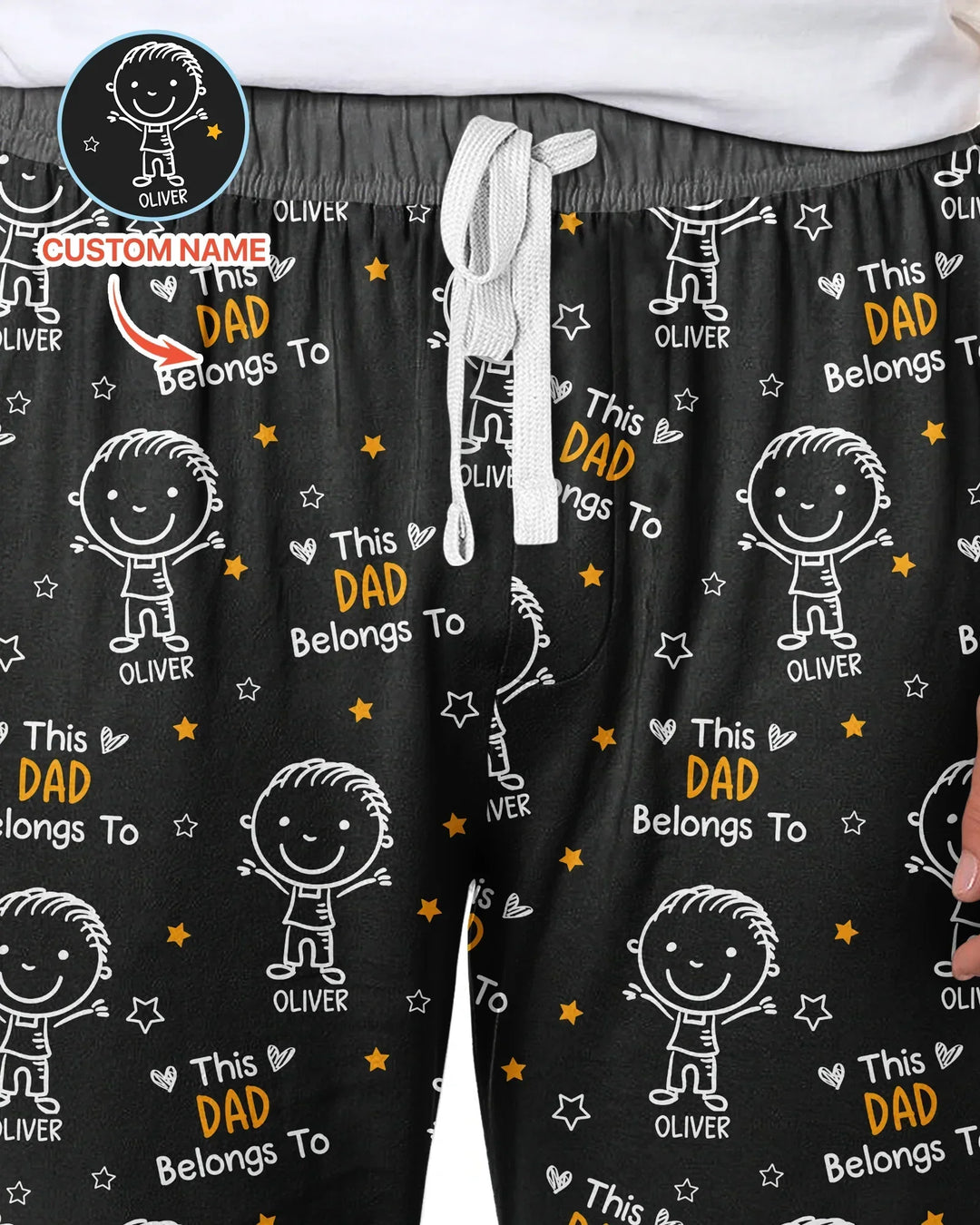 Vorlage Benutzerdefiniertes Herren-Pyjama-Set
