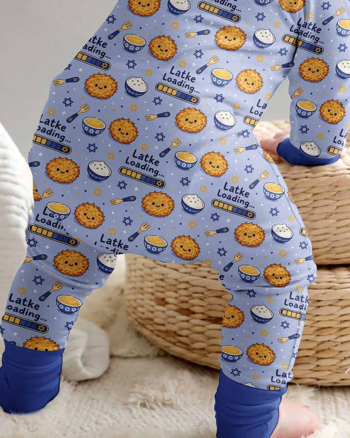 Latke For Hanukkah Bamboo Convertible Zippy