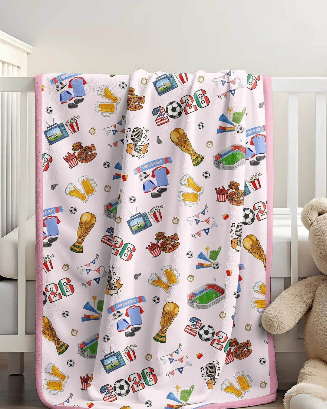 Dreaming of The Cup Bamboo Blanket