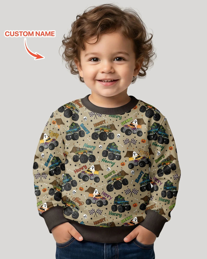 Sudadera de cuello redondo de bambú con plantilla personalizada