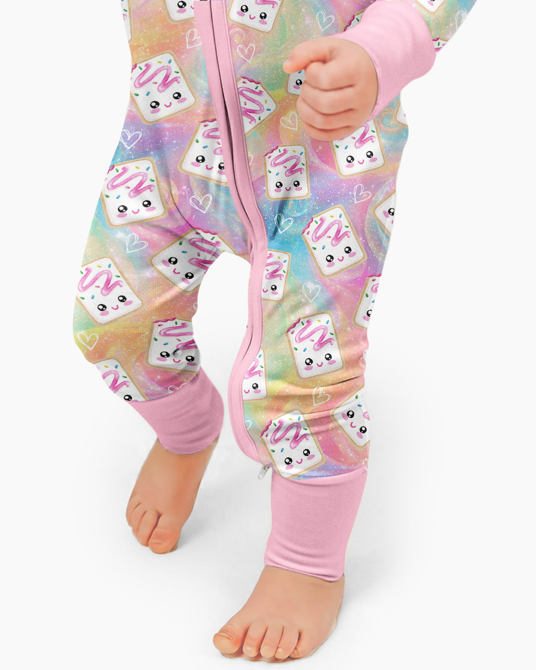 Gerippte Babykleidung mit individuellem Foto - Weich &amp; Skizzenhaft