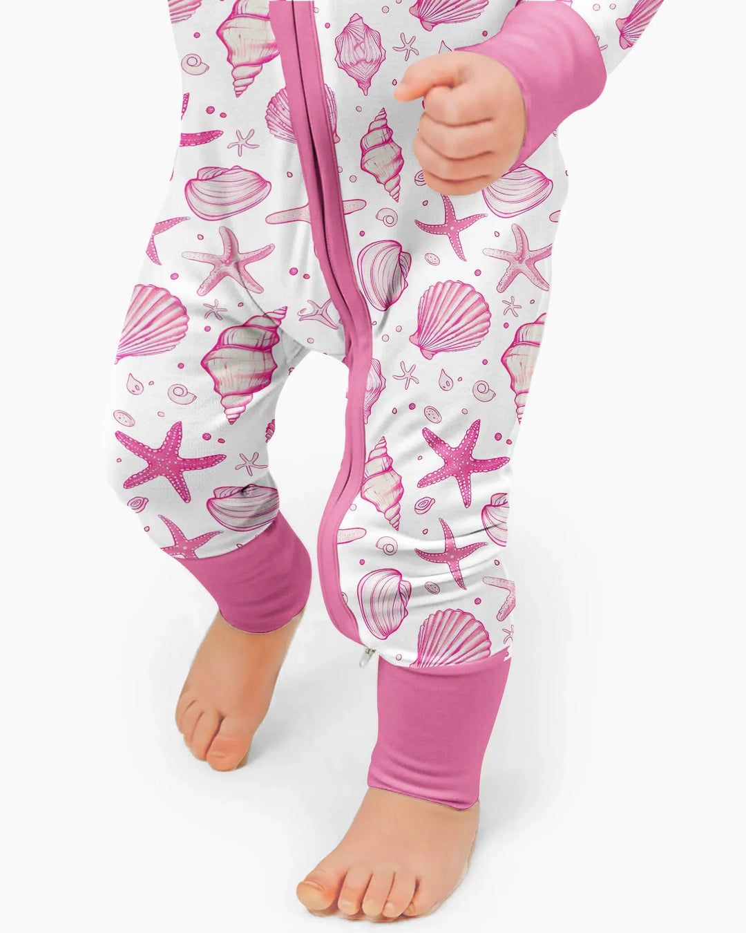 Coastal Charm Family Matching Bamboo Convertible Zippy