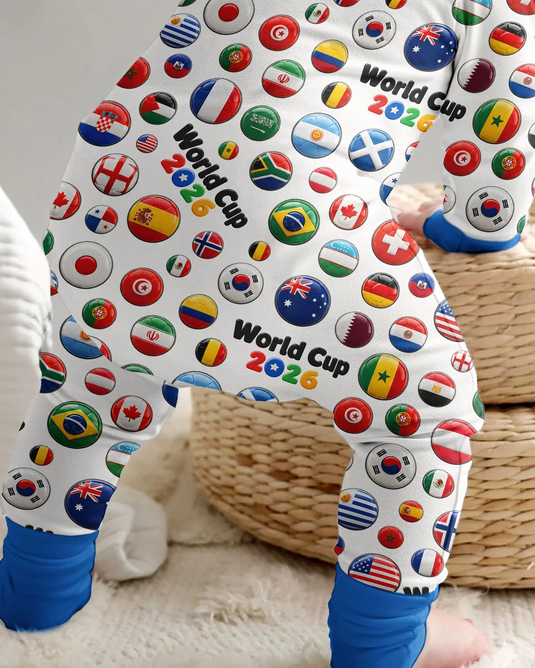 Soccer Cup All Country Balls Bamboo Convertible Zippy