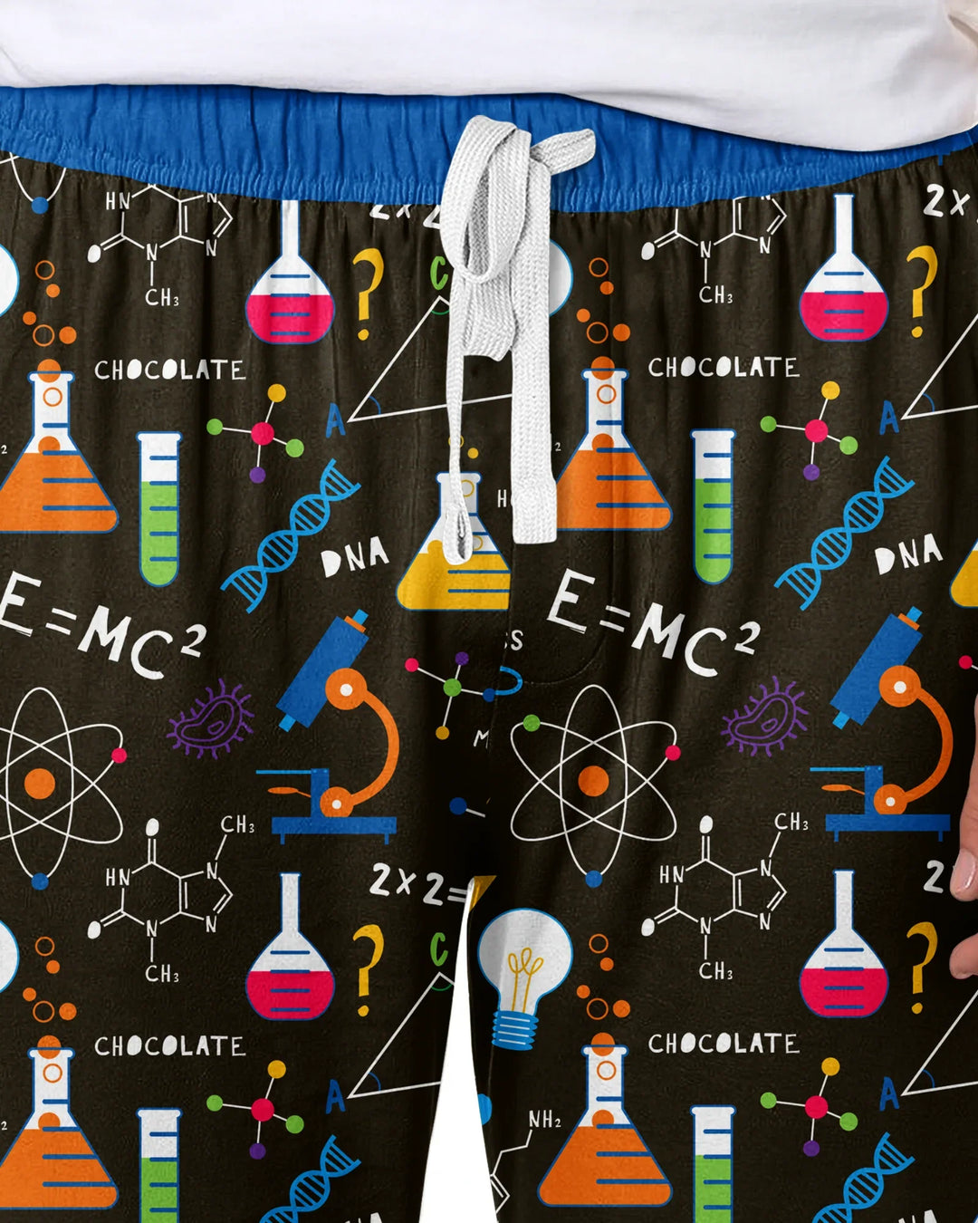 Science Explorer Family Matching Bamboo Men's Pajama Set