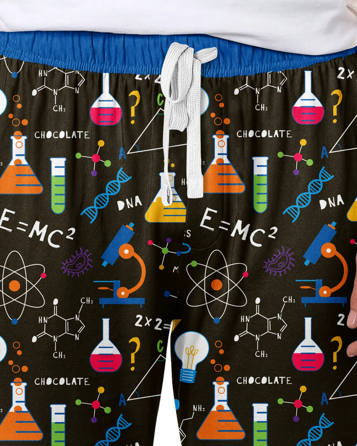 Science Explorer Family Matching Bamboo Men's Pajama Set