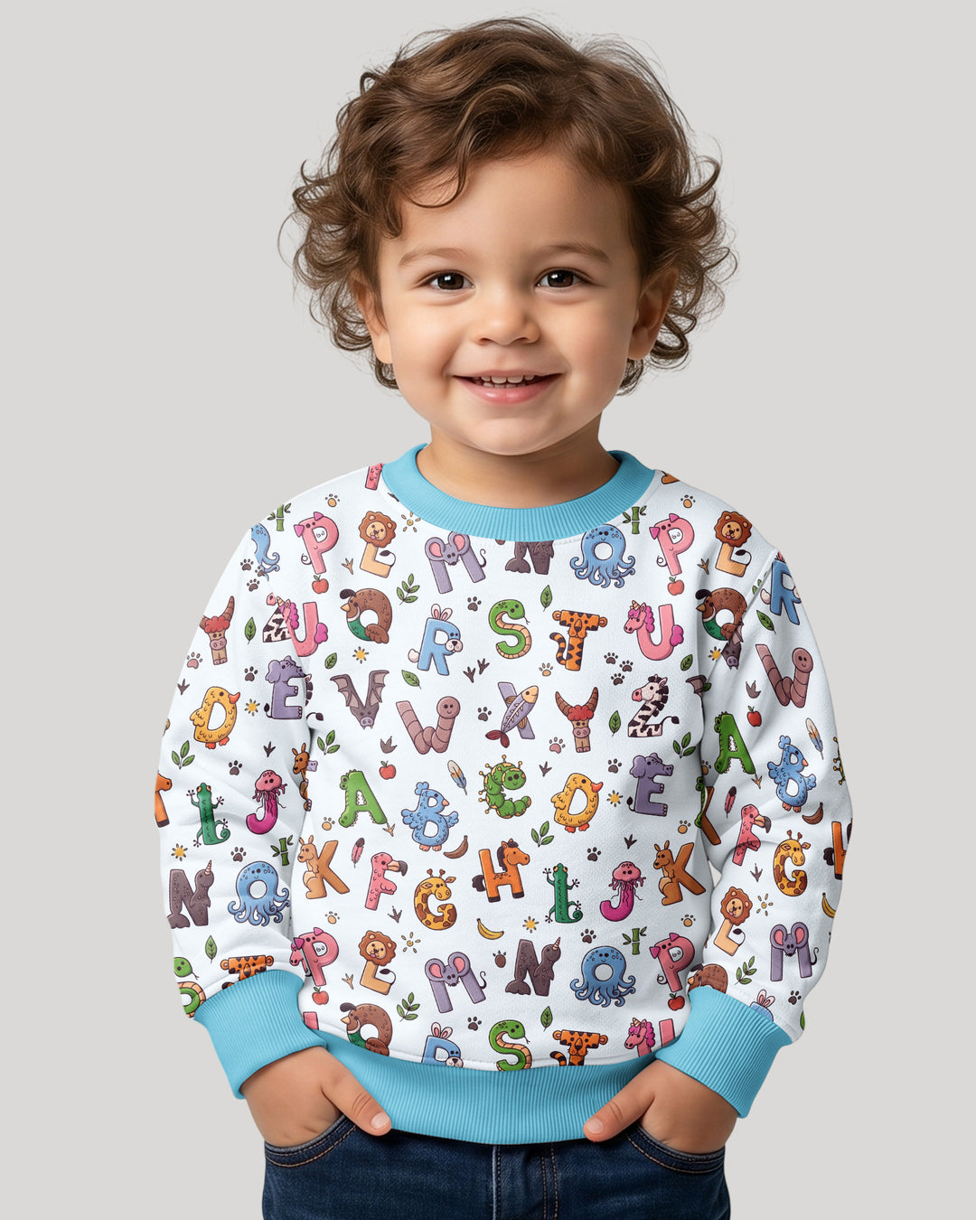 Ramadan Mubarak Bambus Rundhals-Sweatshirt