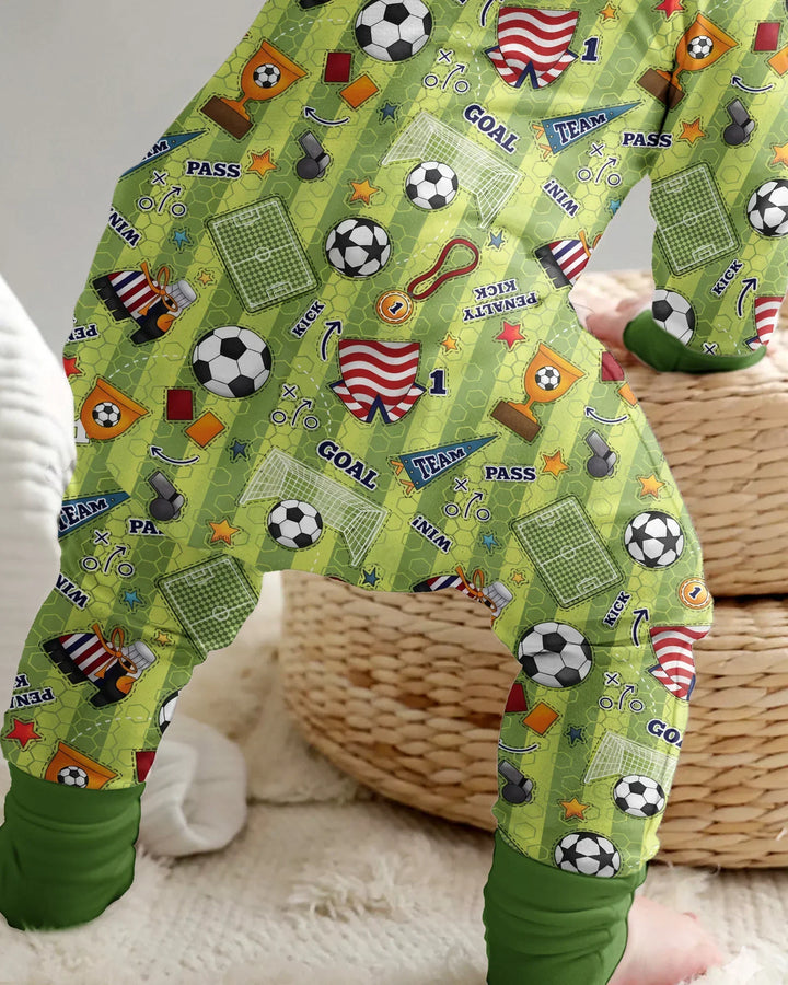 I Love Sports Soccer Bamboo Convertible Zippy