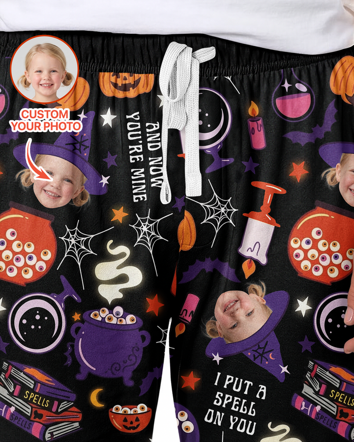 Halloween Little Witch Bamboo Men's Pajama Set