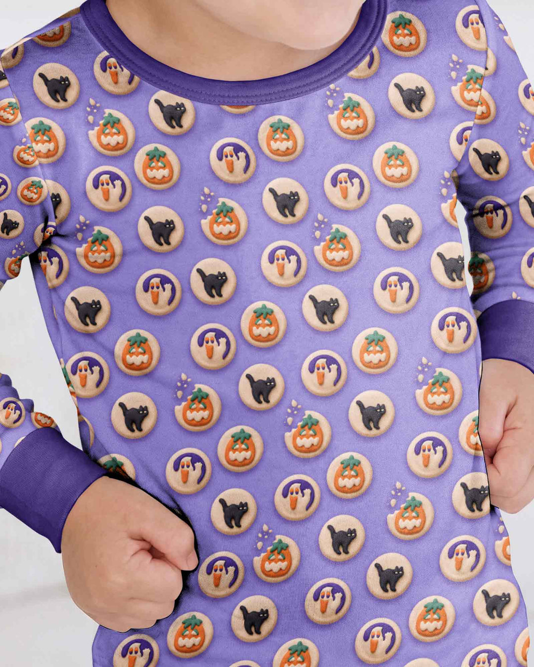 Spooky Sugar Cookie Bamboo Two Piece Long Sleeve Pajama Set