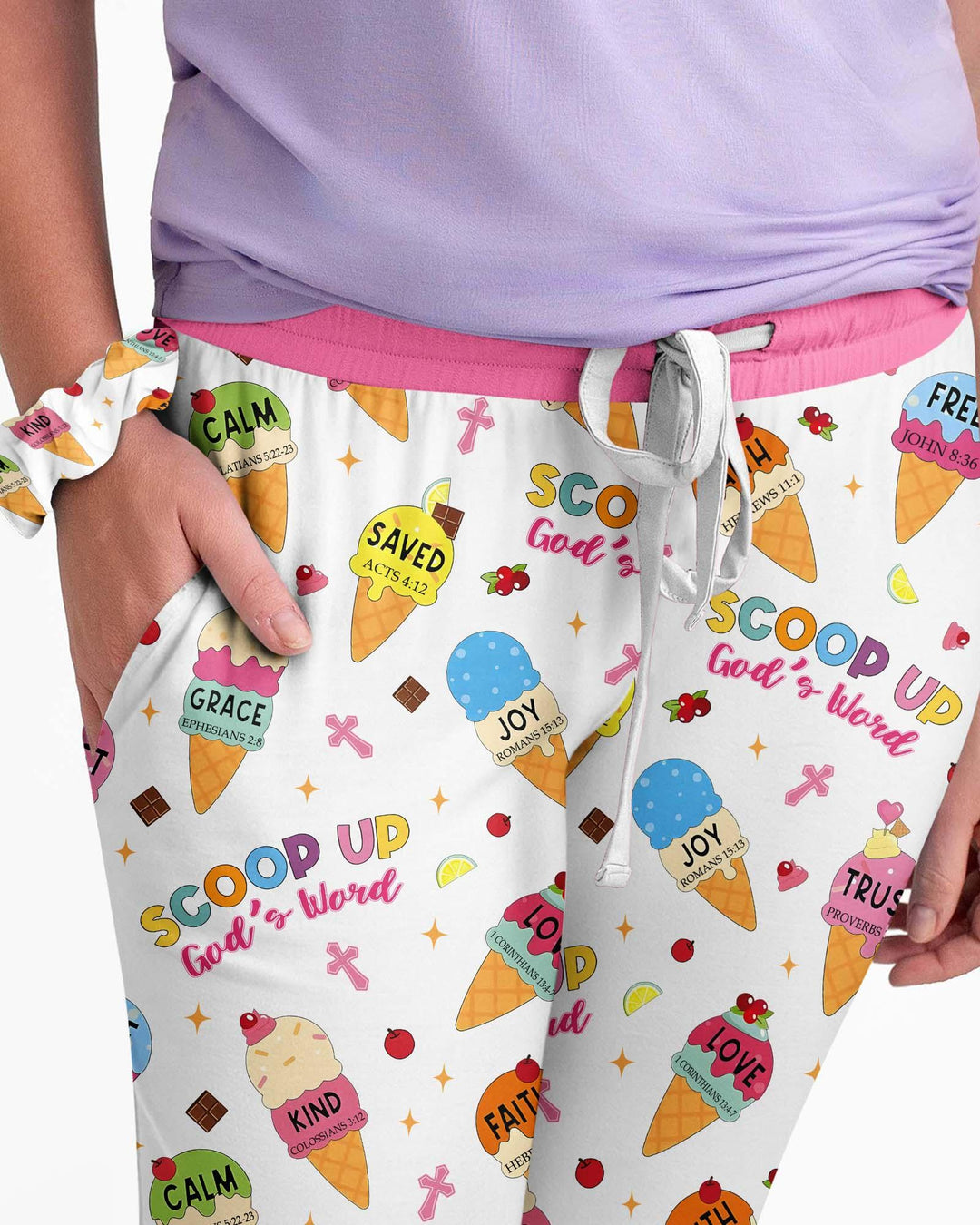 Plantilla de conjunto de pijama de mujer de bambú