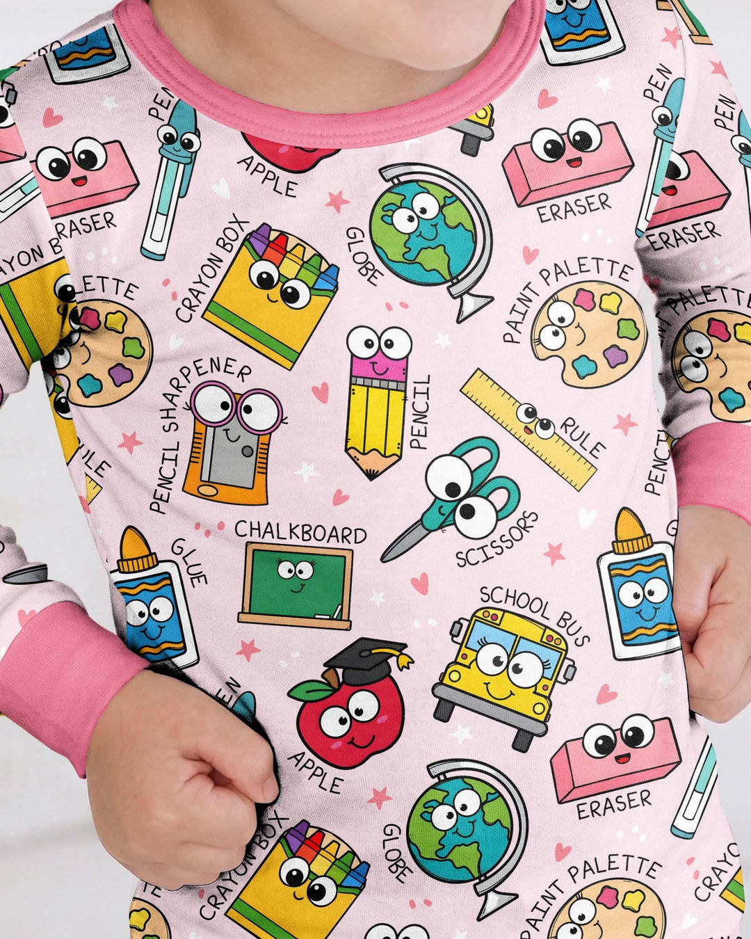 Conjunto de pijama de dos piezas de bambú con mangas largas, plantilla PERSONALIZADA
