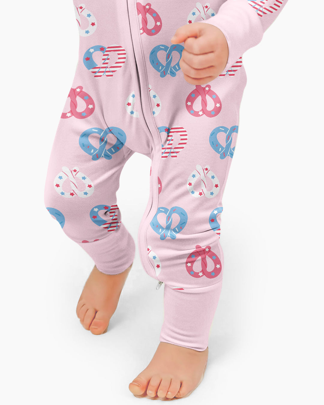 4th of July Pretzel  Bamboo Convertible Zippy