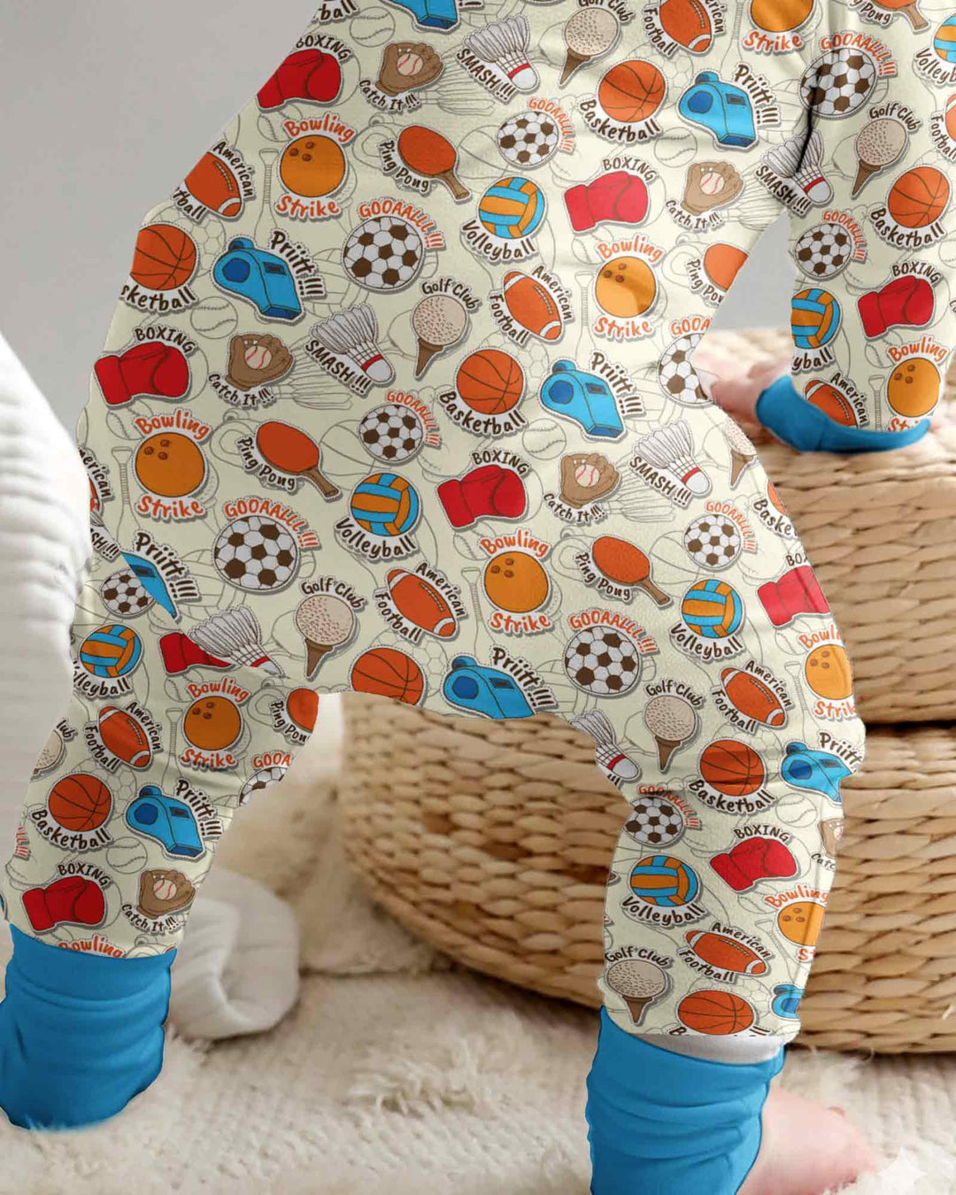 Gerippte Babykleidung mit individuellem Foto - Weich &amp; Skizzenhaft