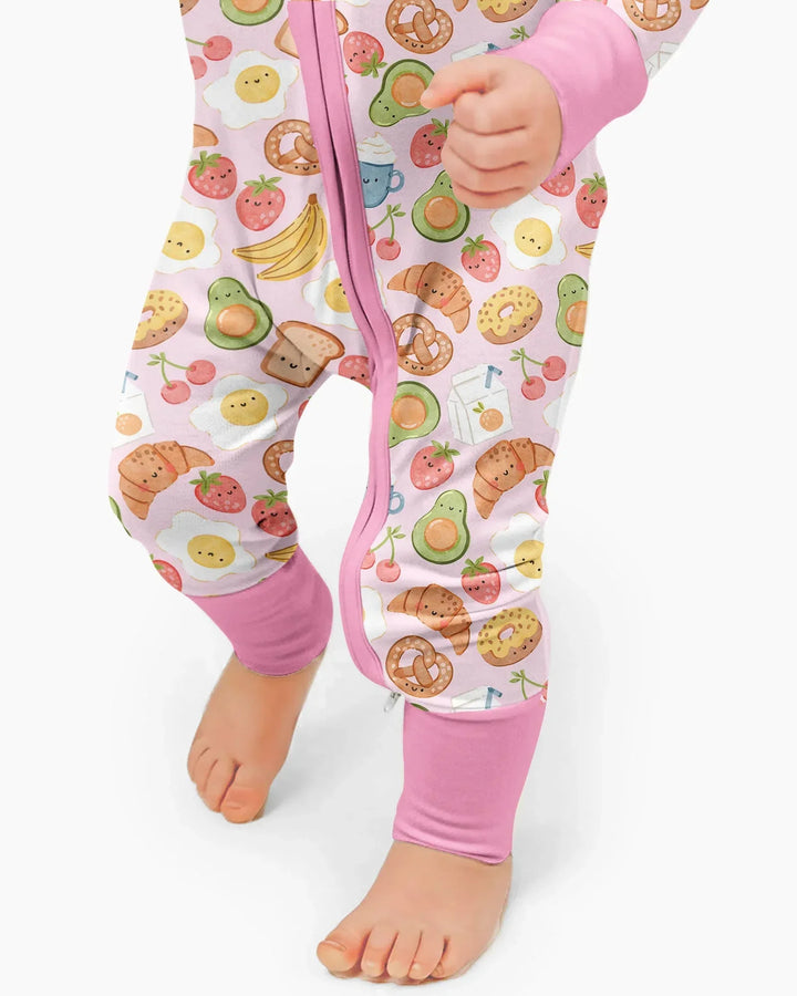 Breakfast Buddies Family Matching Bamboo Convertible Zippy