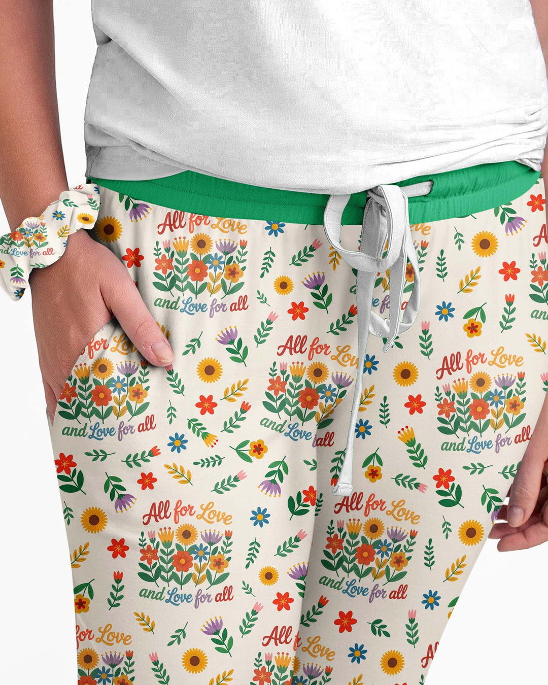 Love For All Family Matching Bamboo Women Pajama Set