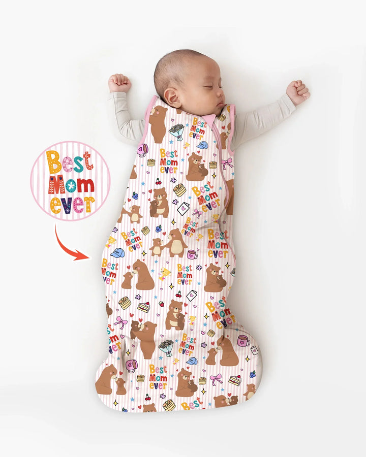Best Mama Bear Ever Family Matching Bamboo Sleep Bag