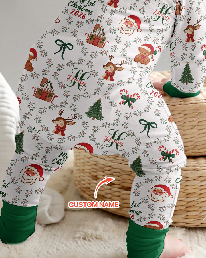 Gerippte Babykleidung mit individuellem Foto - Weich &amp; Skizzenhaft