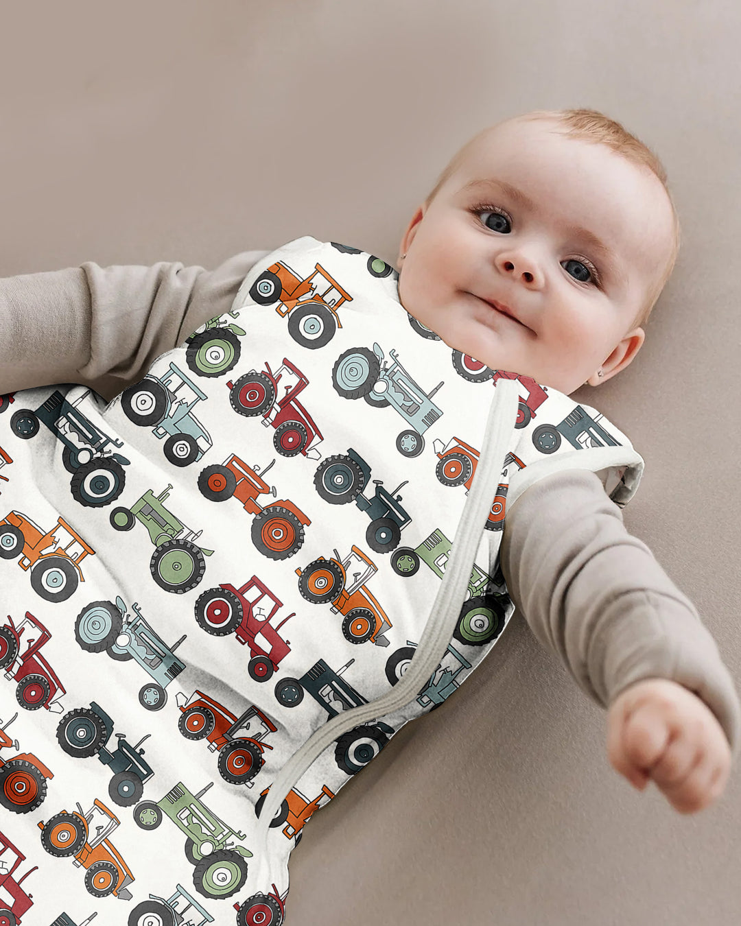 Tiny Tractors Bamboo Sleep Bag