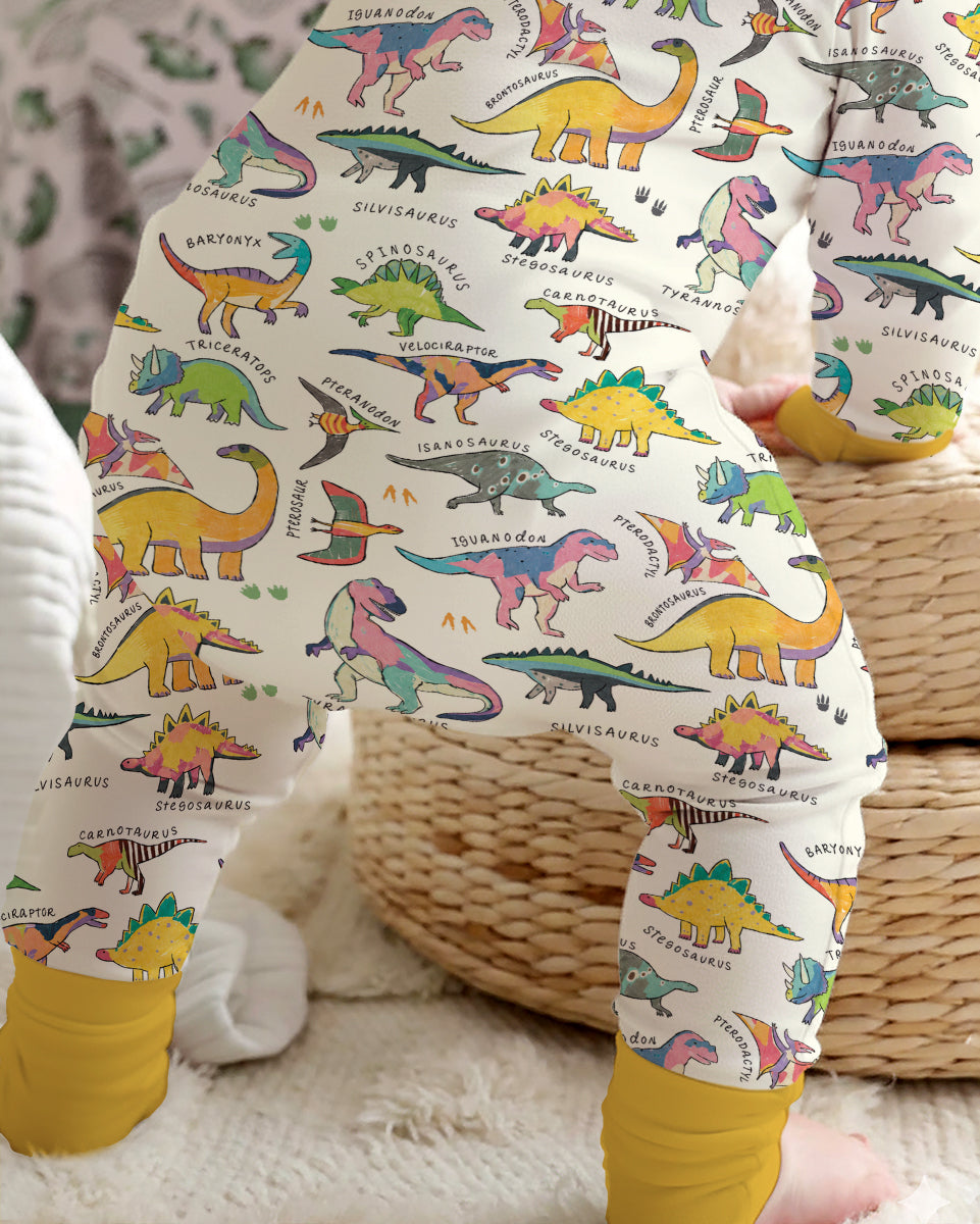 Little Dino World Bamboo Convertible Zippy