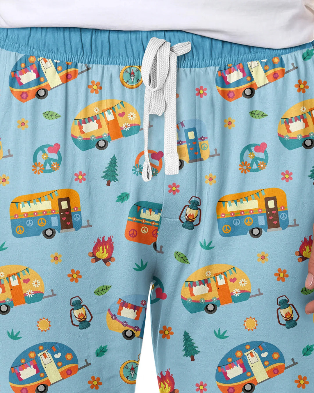 Happy Little Camper Bamboo Men's Pajama Set