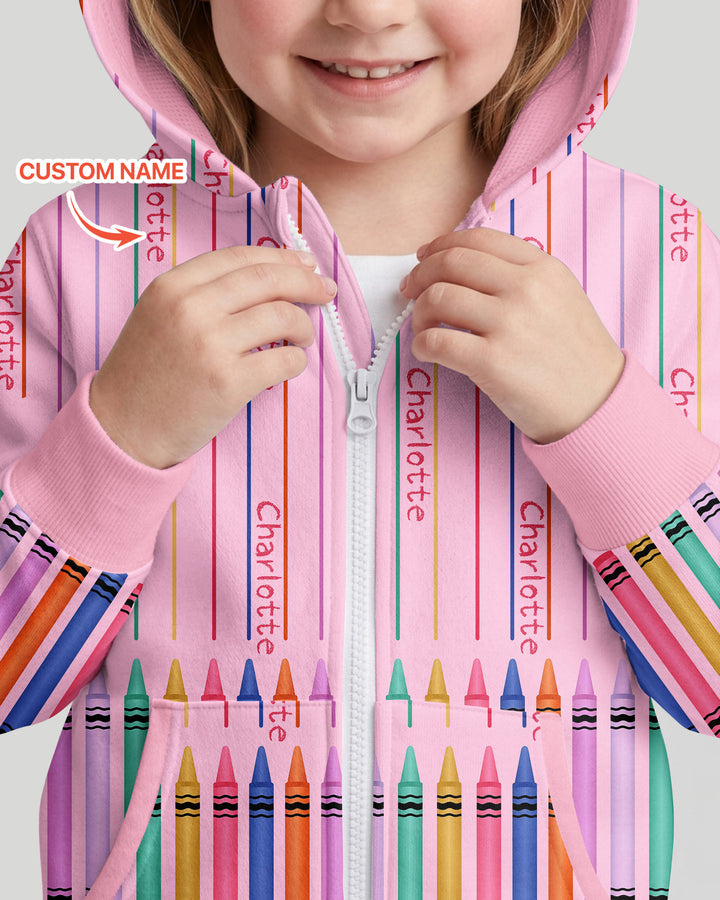 Sudadera con capucha y cremallera de bambú personalizada