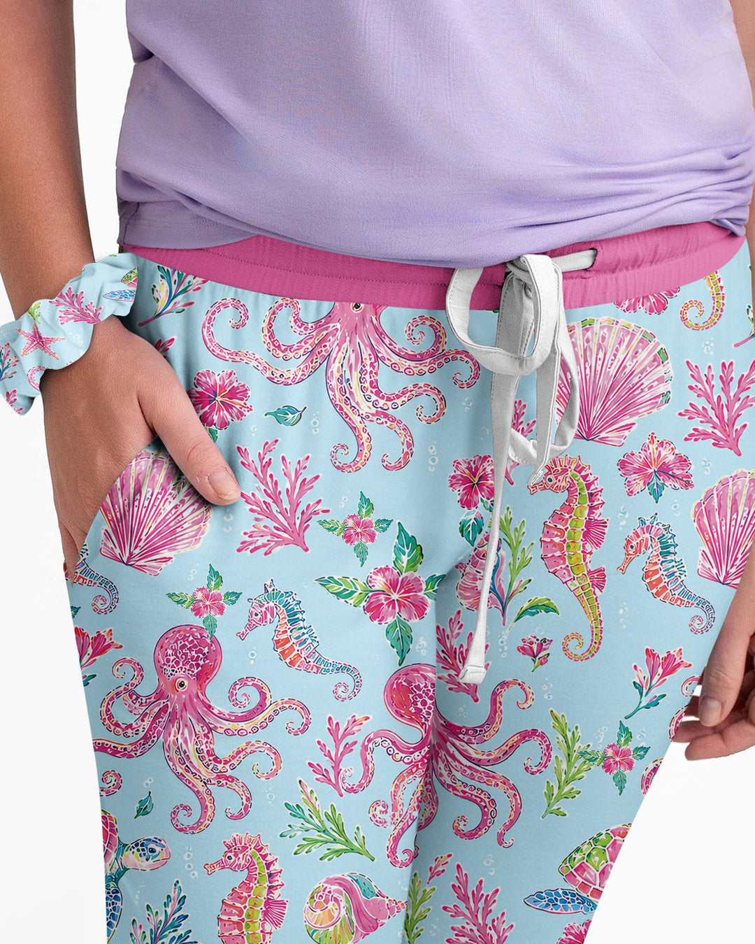 Preppy Palm Beach Bamboo Women Pajama Set