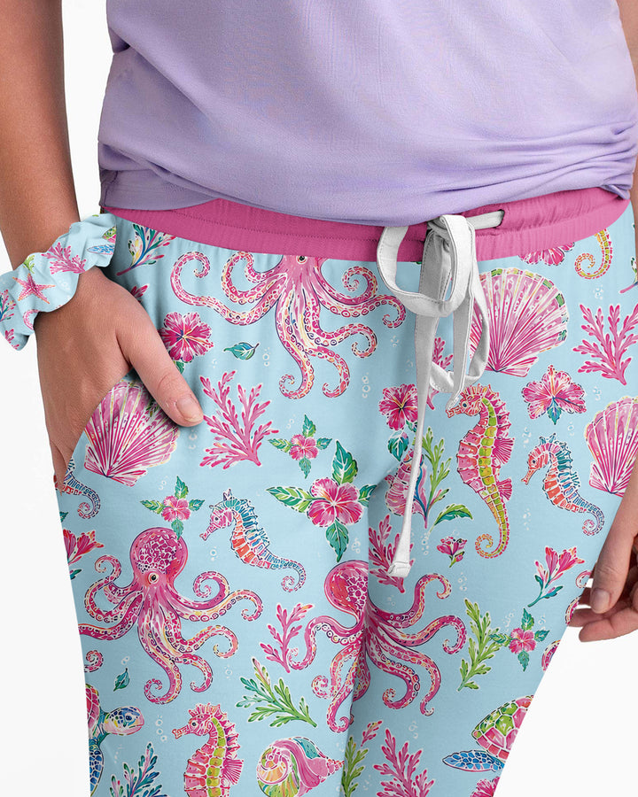 Preppy Palm Beach Bamboo Women Pajama Set