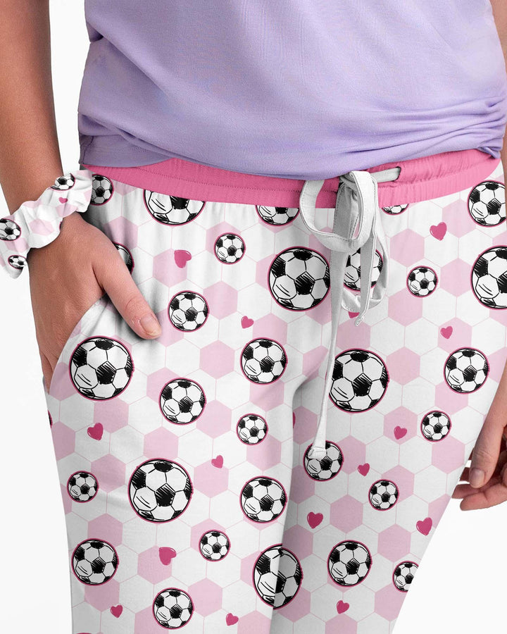 Goal Squad Family Matching Bamboo Women Pajama Set