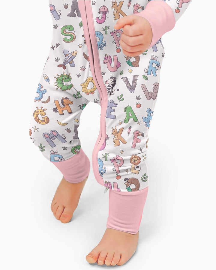 Animals Alphabet Bamboo Convertible Zippy
