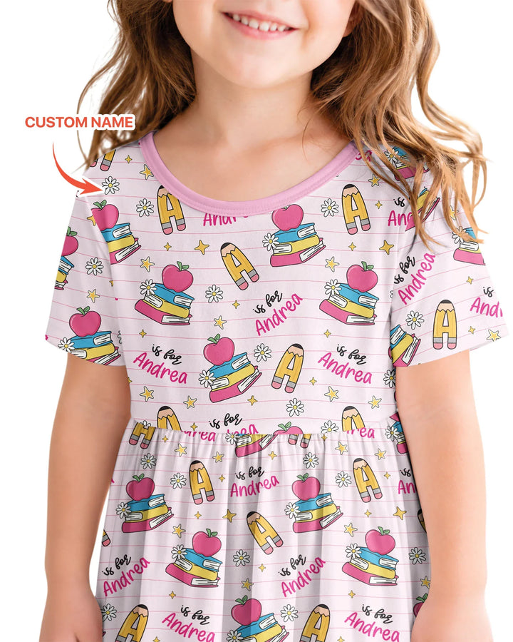 Plantilla Vestido de Bambú Twirl
