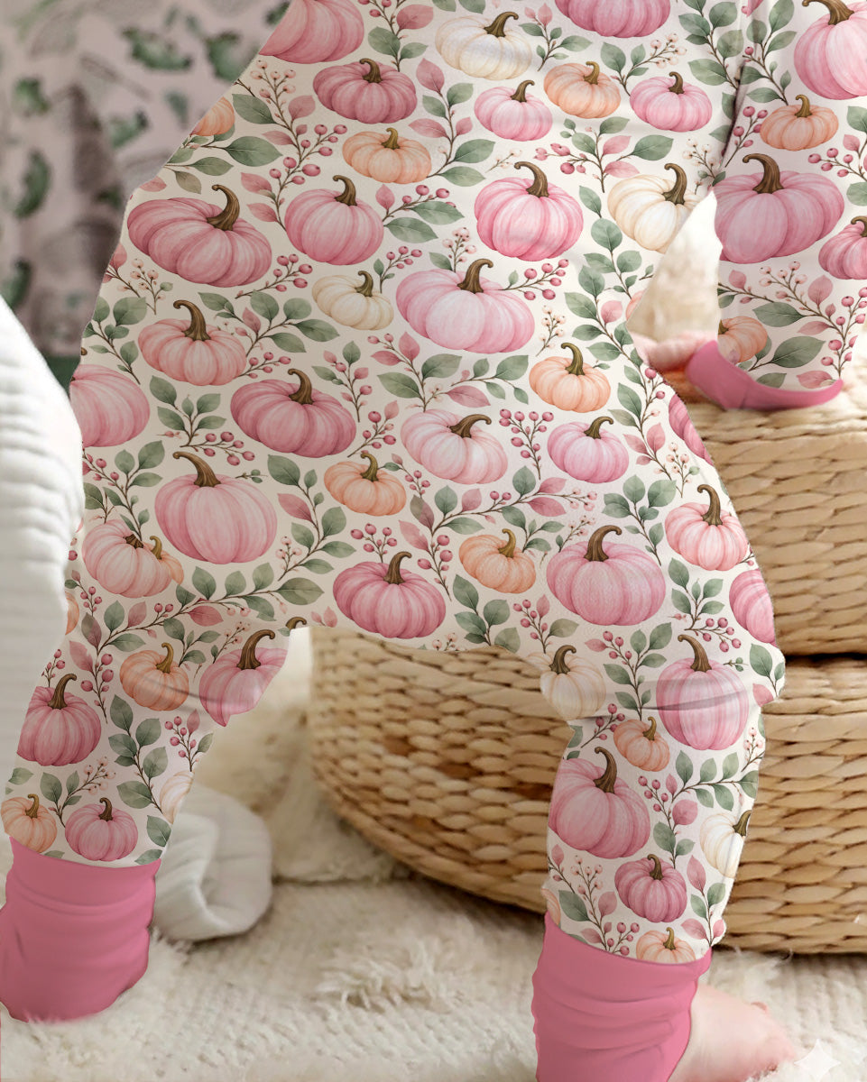 Pumpkin Cozy Fall Bamboo Convertible Zippy