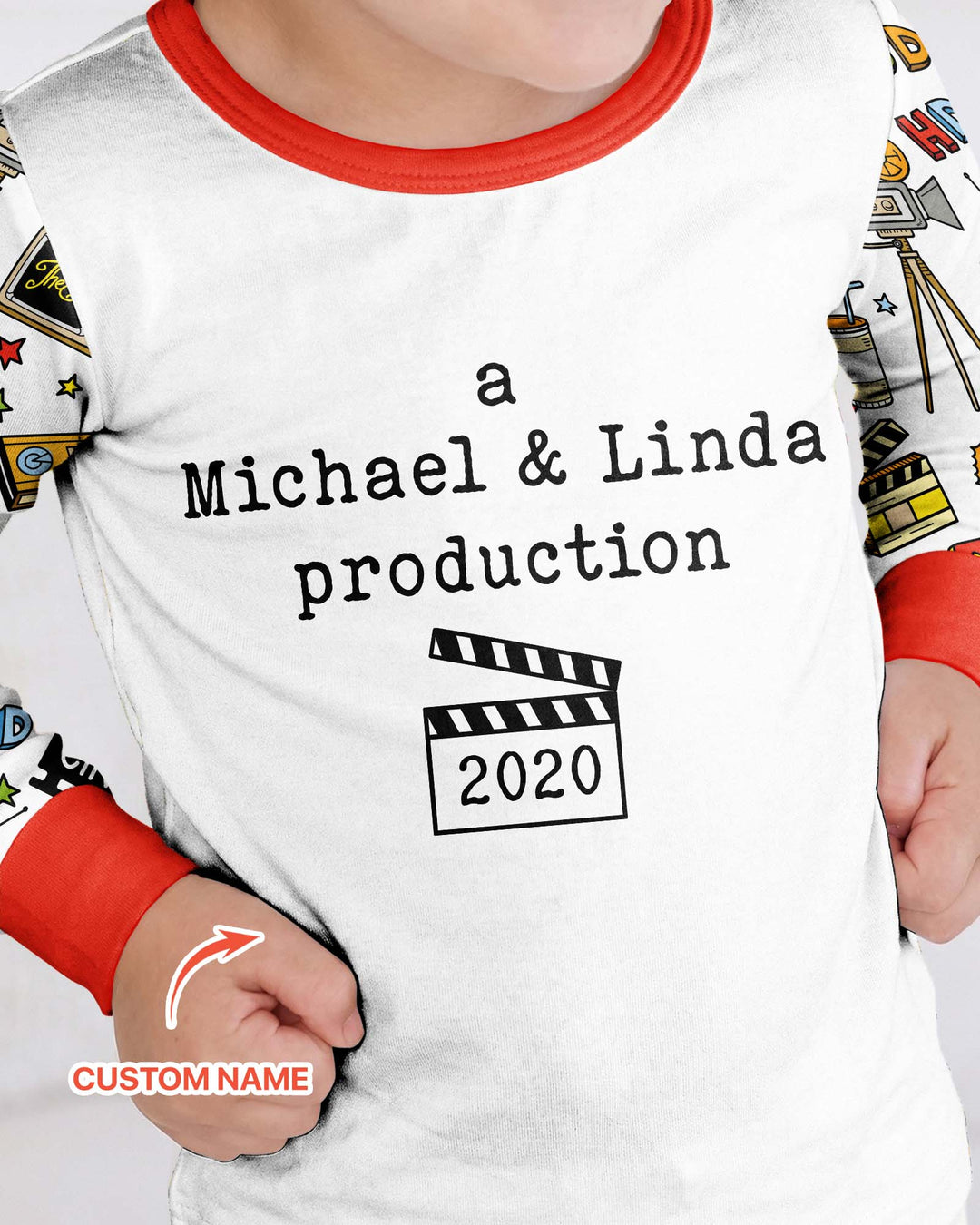 A Mom & Dad Production Bamboo Two Piece Long Sleeve Pajama Set