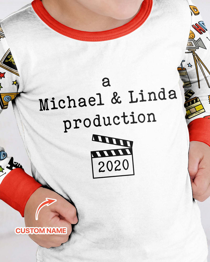 A Mom & Dad Production Bamboo Two Piece Long Sleeve Pajama Set
