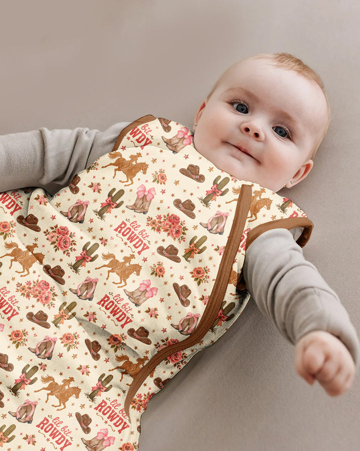 Coquette Cowgirl Lil Bit Rowdy Bamboo Sleep Bag