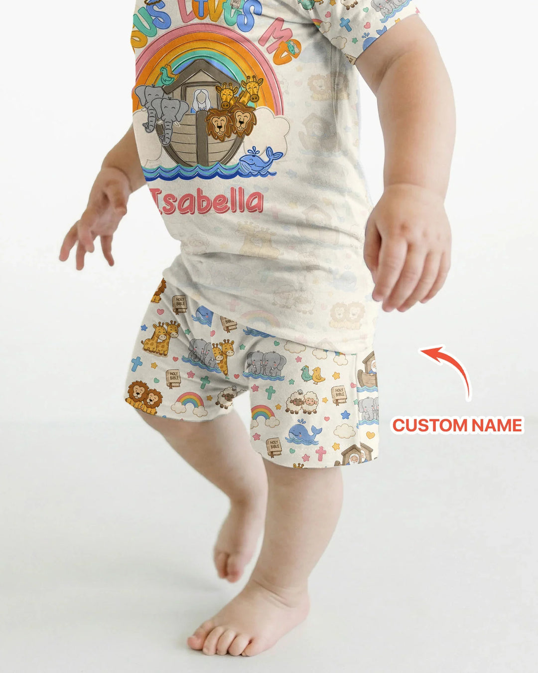 Conjunto de Pijama de Dos Piezas de Bambú con Mangas Cortas y Pantalones Cortos