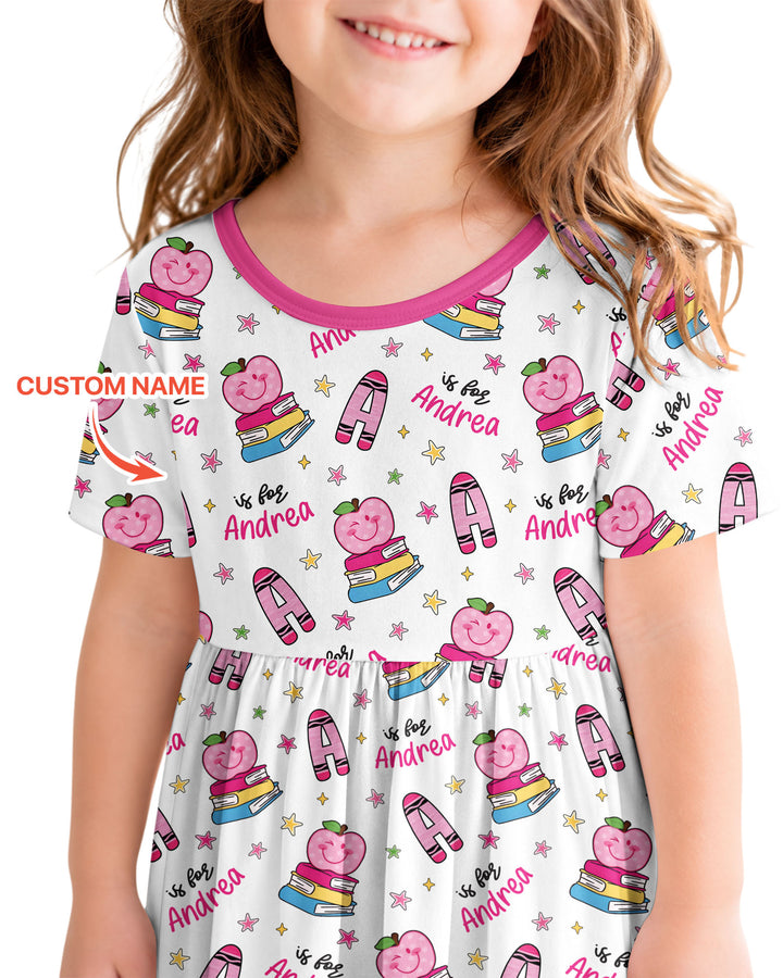 Plantilla Vestido de Bambú Twirl