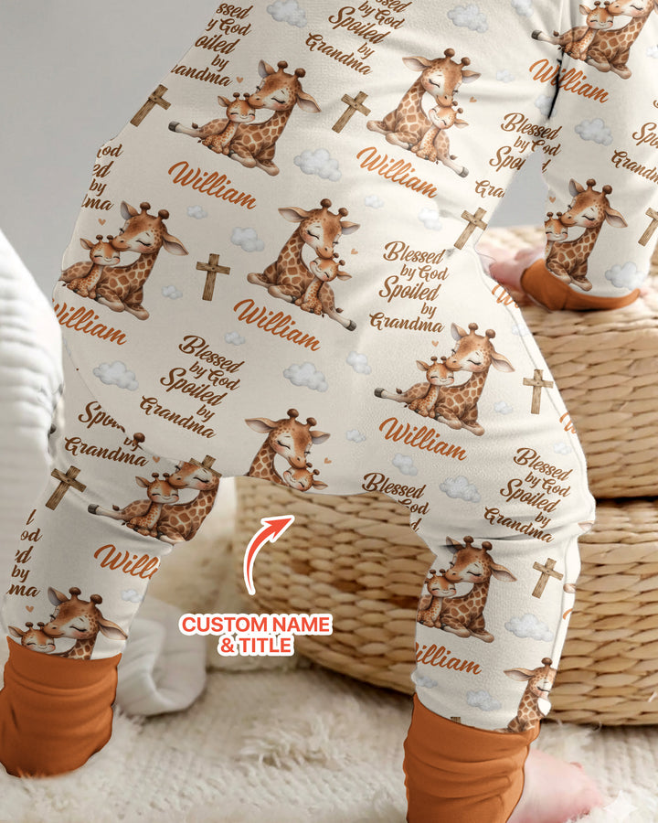 Gerippte Babykleidung mit individuellem Foto - Weich &amp; Skizzenhaft