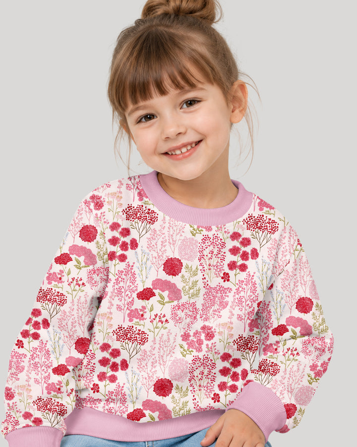 Sweatshirt mit Rundhalsausschnitt aus Bambusfaser