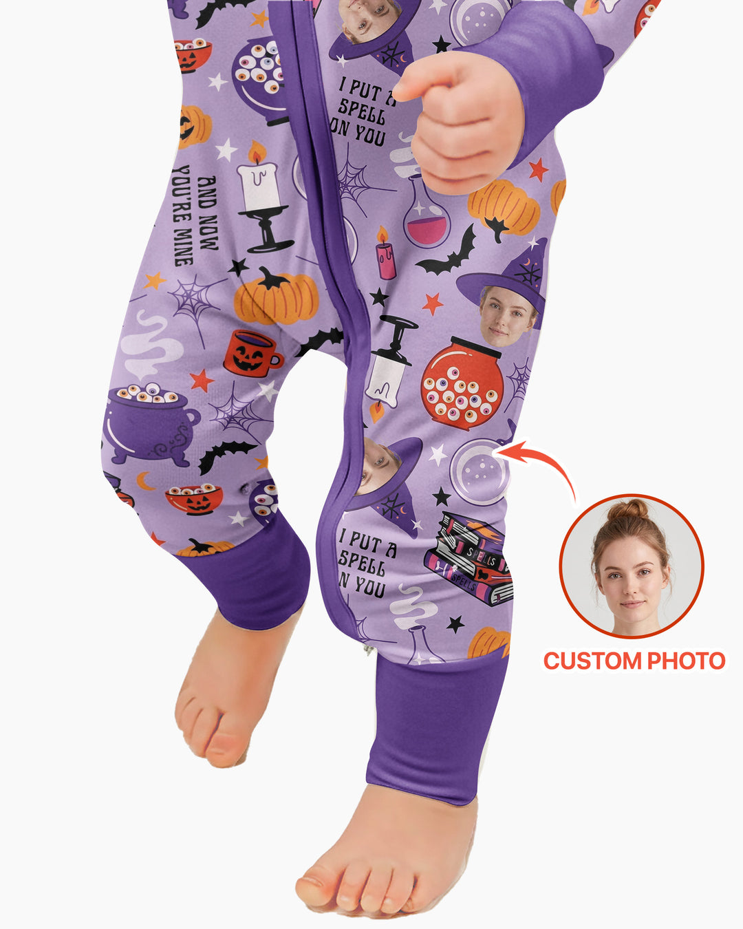 Halloween Little Witch Bamboo Convertible Zippy