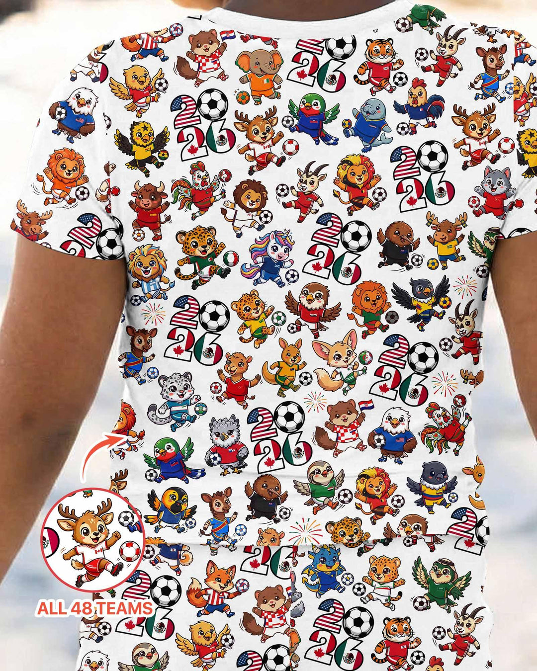 Conjunto de pijama de dos piezas de manga corta de bambú