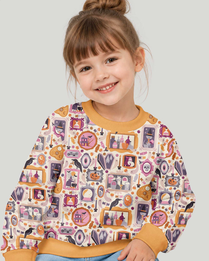 Spooky Portraits Bamboo Crewneck Sweatshirt