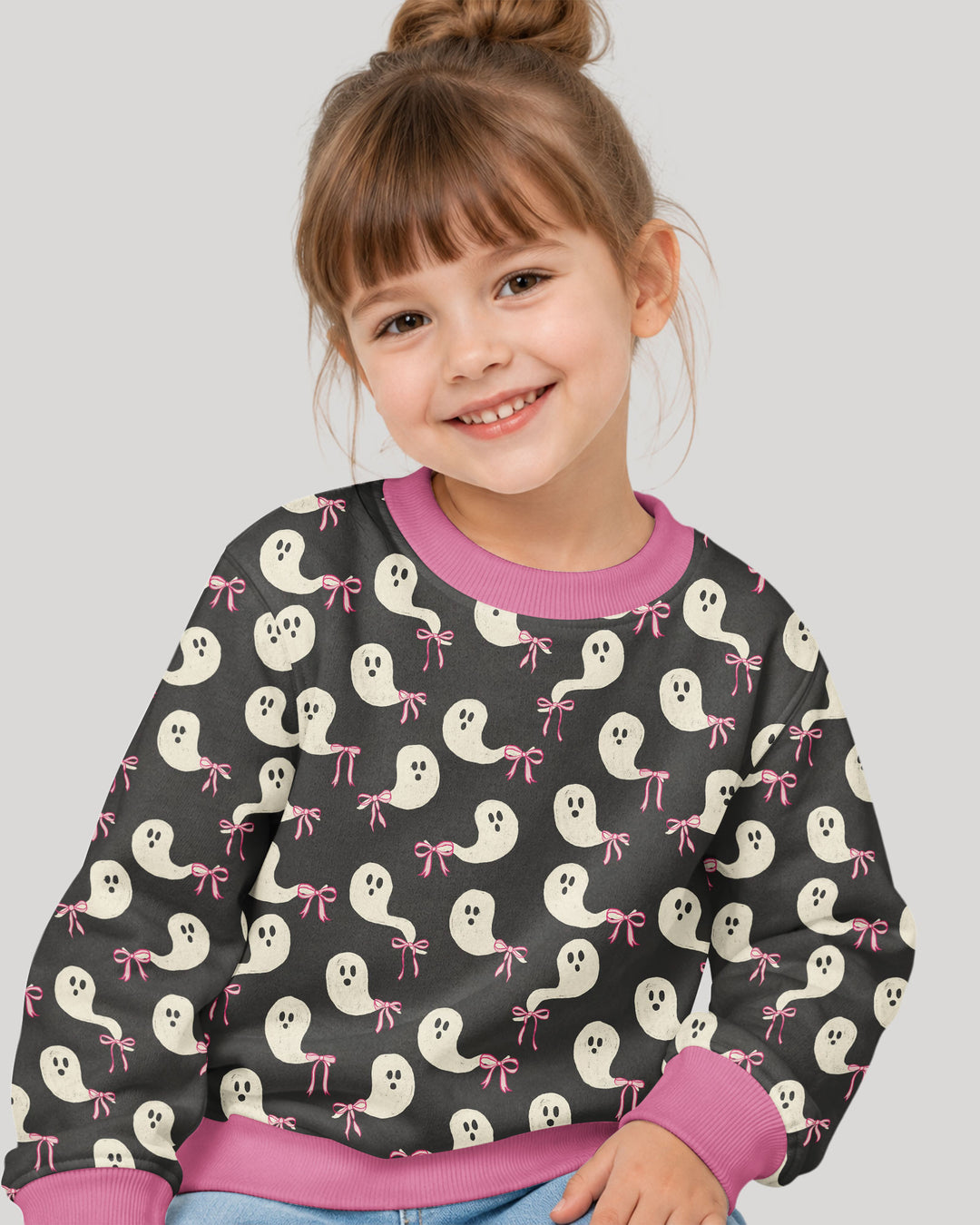 Little Ghosts Bamboo Crewneck Sweatshirt