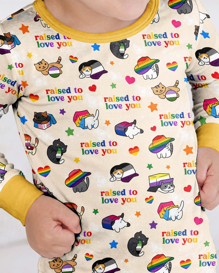 Conjunto de pijama de dos piezas de bambú con mangas largas, plantilla PERSONALIZADA
