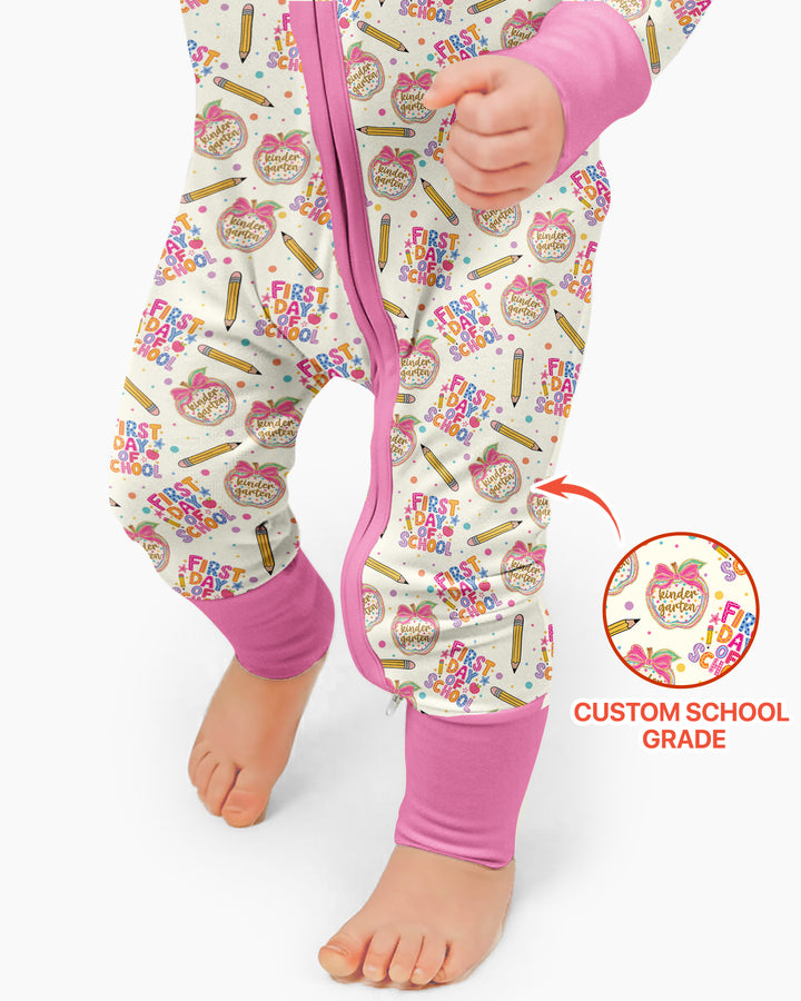 Gerippte Babykleidung mit individuellem Foto - Weich &amp; Skizzenhaft