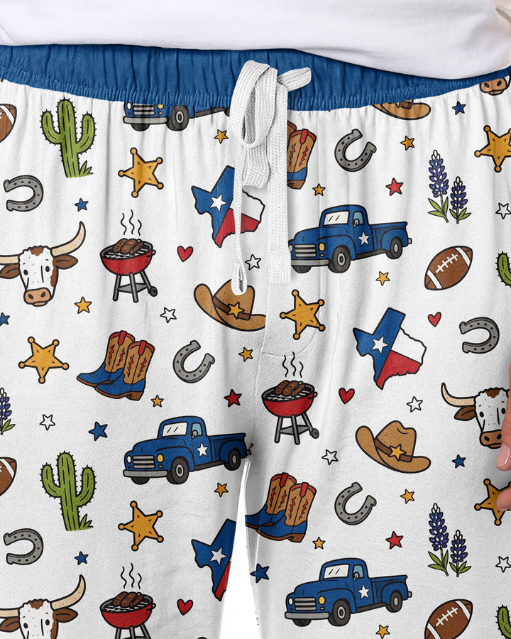 Someone in Texas Loves Me Bamboo Men's Pajama Set