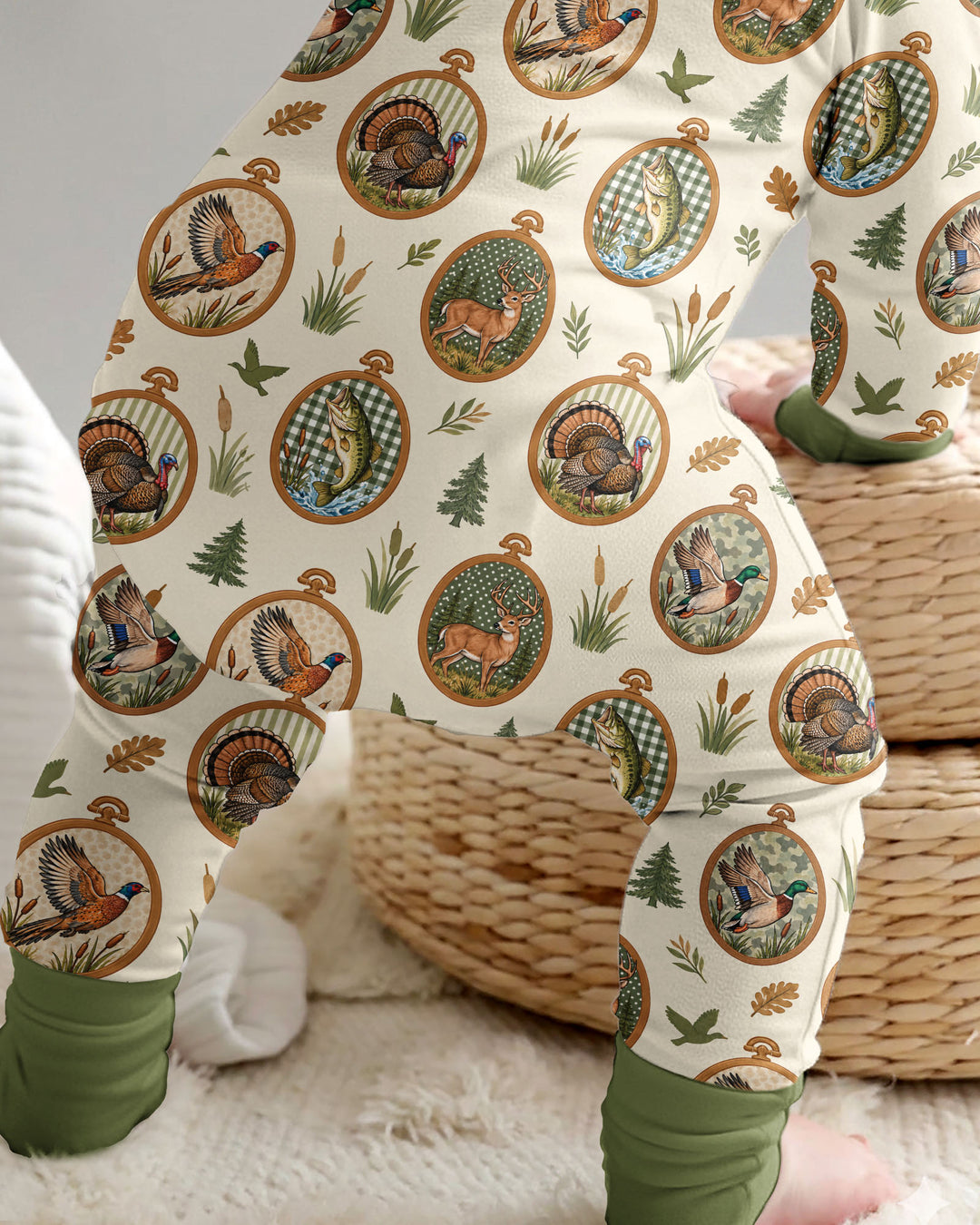 Hunting Season Family Matching Bamboo Convertible Zippy